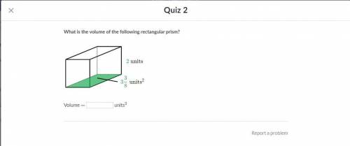 What is the volume of the following rectangular prism
(Will give brainest) plz be quick! :)