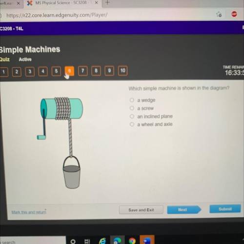 I want simple machine is shown in the diagram