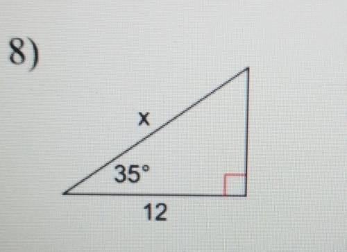 15° 13 8) X 35° Find the measure of the indicated 9)ignore the stuff above​