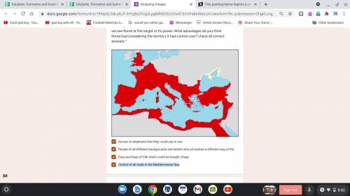 The Height of the Roman Empire : Look at the Map pictured below. Here, we see Rome at the height of