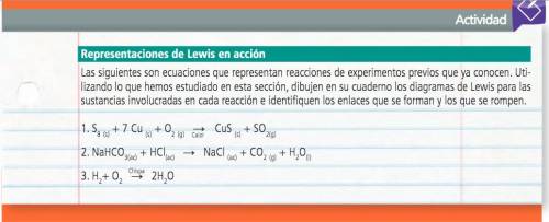 Ayuda, tarea de quimica, Representación de enlaces de Lewis y preguntas