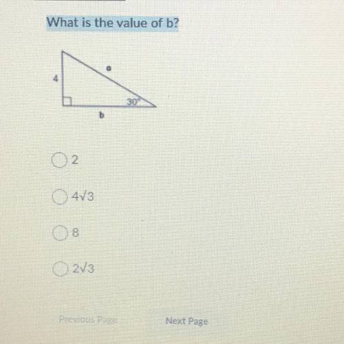 What is the value of b?
Help please