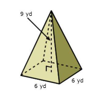 Which shape is the base of the pyramid shown below?