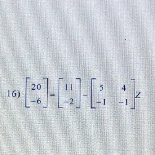 Help solve the equation