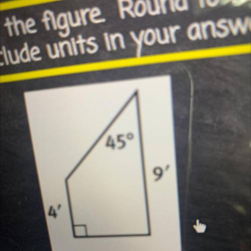 What’s the area of the figure?