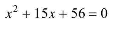 Can someone solve this by factoring? i need to show work but don't really understand what we're doi