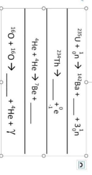 Nuclear Equations help! ​