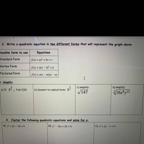 I need help with number 2!