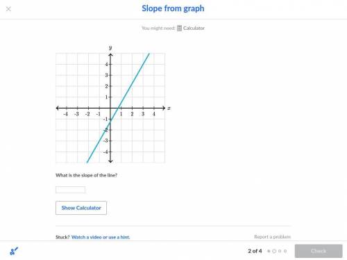 Slope from graph, please help I don't get this.
