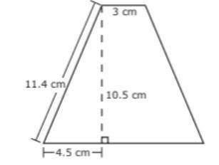 Paco deconstructs this isosceles trapezoid to find the area.

Which equation can Paco use to deter