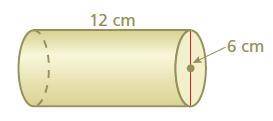 HELP!! Find the surface area of the cylinder. Round your answer to the nearest tenth.

= cm2