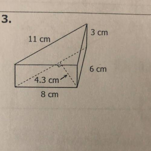 Find the surface area of this figure. Round to the nearest hundredth when necessary.