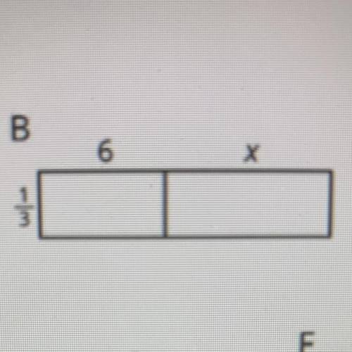 What is the area of B