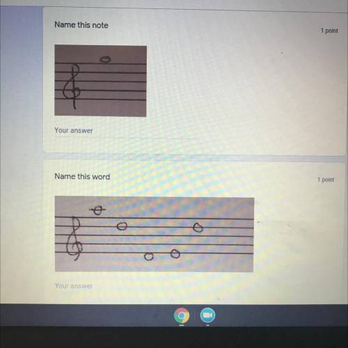 Name These two notes please ☹️ need a little help