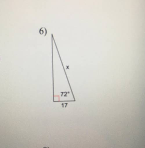 Find the missing side.
Need help please.
Need to know how to get the answer.