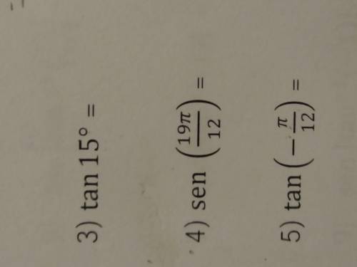Need help with these, any help would be greatly appreciated!

(sum and difference of angles, preca