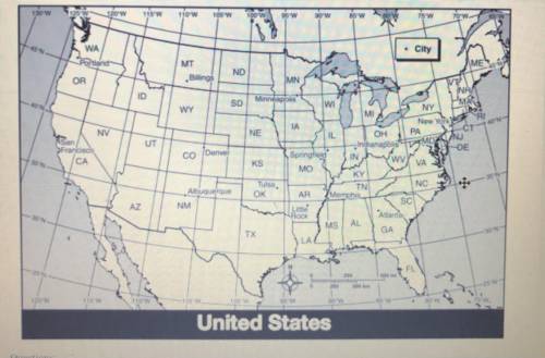 Helppppp plzzzzzzz

1.) What states have borders along lines o
