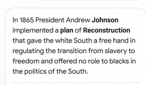 President Abraham Lincoln's plan for Reconstruction included —

A
allowing Southern states back int