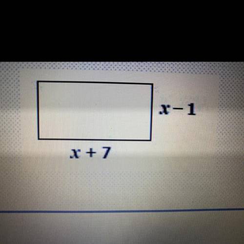 PLEASE HELP!! Given the diagram below, find the dimensions of the rectangle if the area is 128 squa