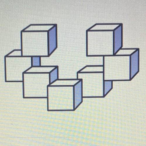 HELPPP ASAP!!!
How many cubes are in this set?