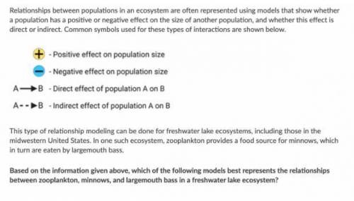 Based on the information given above, which of the following models best represents the relationshi