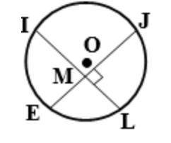Given: IL ⊥EJ at M 
Prove:mEL+mIL=180