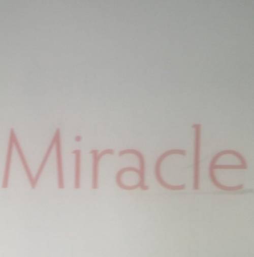 Why do you think this text is called The Miracle? Suggest another suitable title for the text. ​