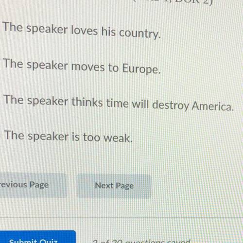 Based on the whole poem America. Why does the speaker NOT revolt against America

in lines 8-10