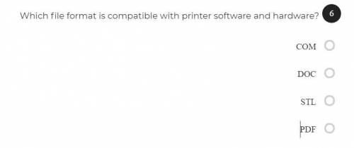 Which file format is compatible with printer software and hardware?
