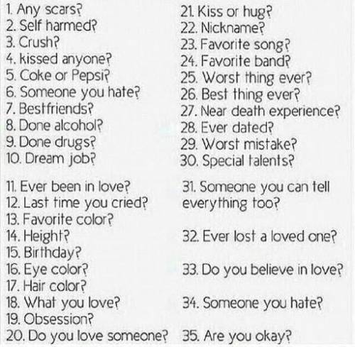 Ask me a question and ill answer it honestly