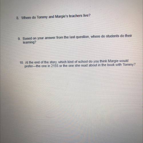 The last 3 questions. I’m begging you please.