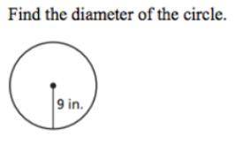 Find the diameter in inches