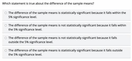Please Help!

You calculated the standard deviation of the sample mean differences to be 0.69. You