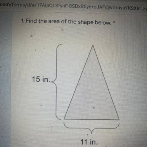 PLS HELP find the area of the shape below