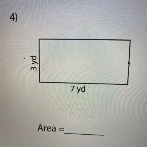 Find the area in the figure