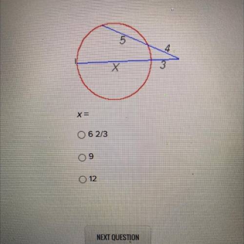 X= 6 2/3 , 9, 12 
Only serious answers plzzzzz