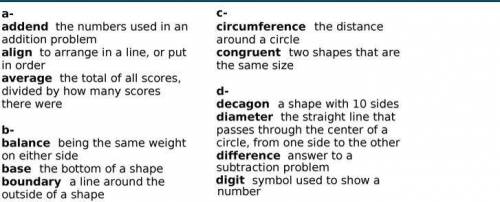 Which term would ,begin emphasis,most,end emphasis, likely be used when measuring circles?Answer op