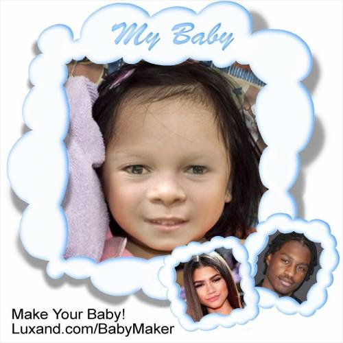 Appearently thats lil tjay and zendayas baby lolllll