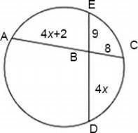I'm timed.

Solve for x.
1) 
6
2) 
5
3) 
4
4) 
3