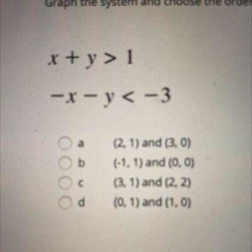 I need help please 
x+y>1