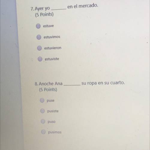 PLEASEEEE HELPPPP SPANISH