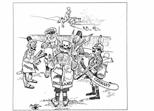 Ww1- what M-A-I-N does this cartoon represent?