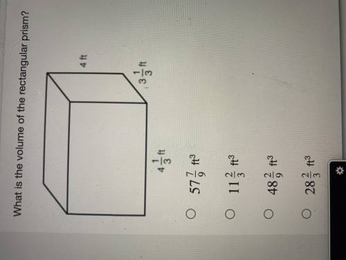 What is the volume of the rectangular prism with mixed numbers