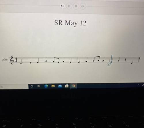 What are these notes?? please help i’m just trying to pass choir