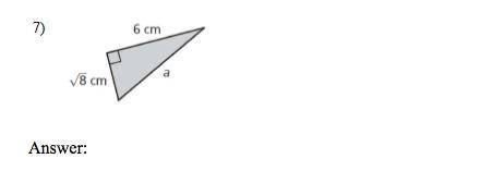 Can someone please help me with this Pythagorean theorem question?