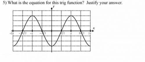 What is the equation for this trig function?

(Open ended question) 
Which trig function is the be
