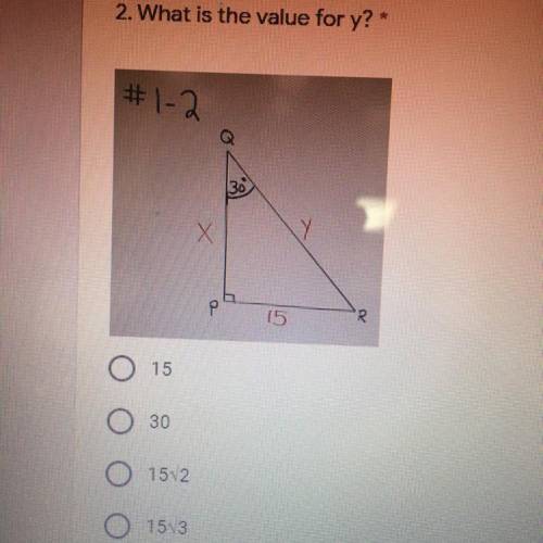 Need help asappp special right triangle