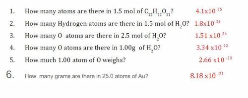 Please help me solve this and show work please. Chemistry x Math