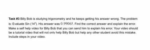 Can anyone help me explain what’s wrong with Billy’s answer.