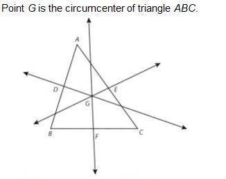 What is the measure of angle GEA